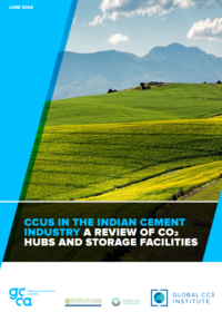 CCUS in the Indian Cement Industry: A Review of CO2 Hubs and Storage Facilities